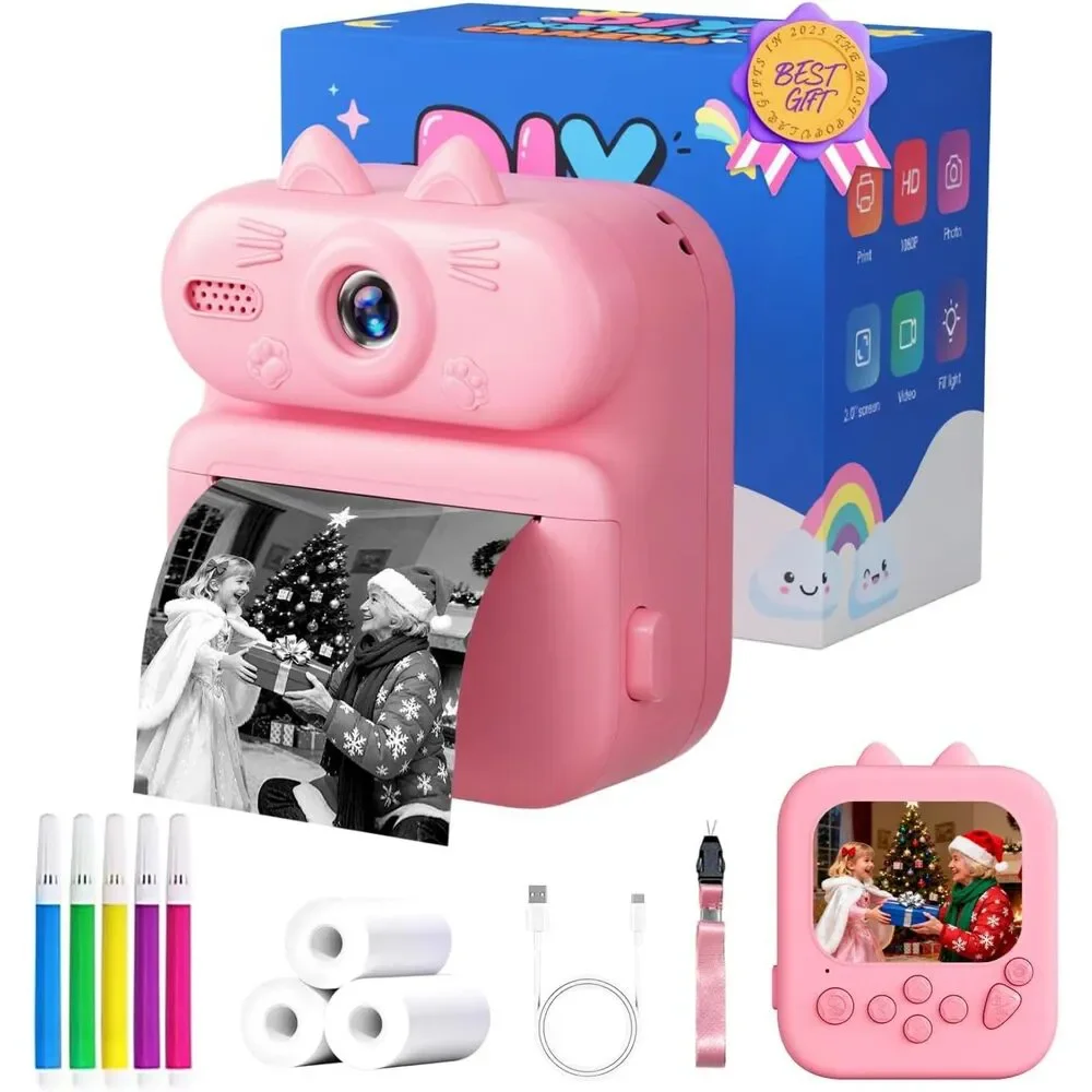 Kids Instant Print Camera